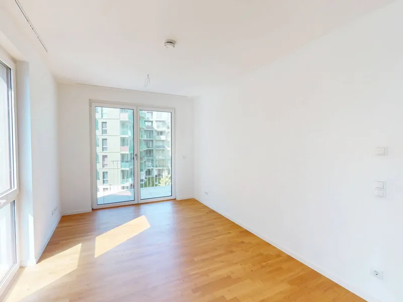 Moderne 2-Zimmer-Wohnung mit 2 BALKONEN und EBK im Projekt 'Ferdinand's Garden' — photo 1